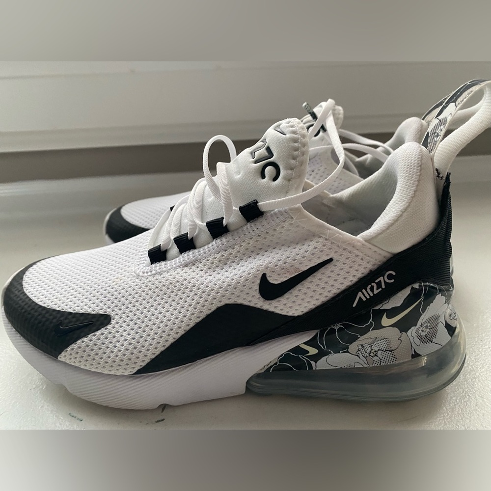 Nike air max 270 Floral (black + white)